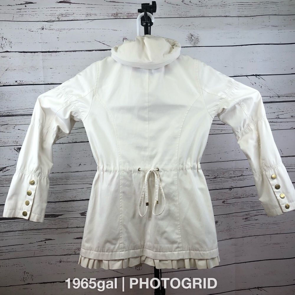 Betsey Johnson XS Hooded Lined Jacket Drawstring - Picture 3 of 12